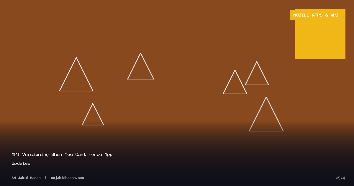 API Versioning When You Cant Force App Updates
