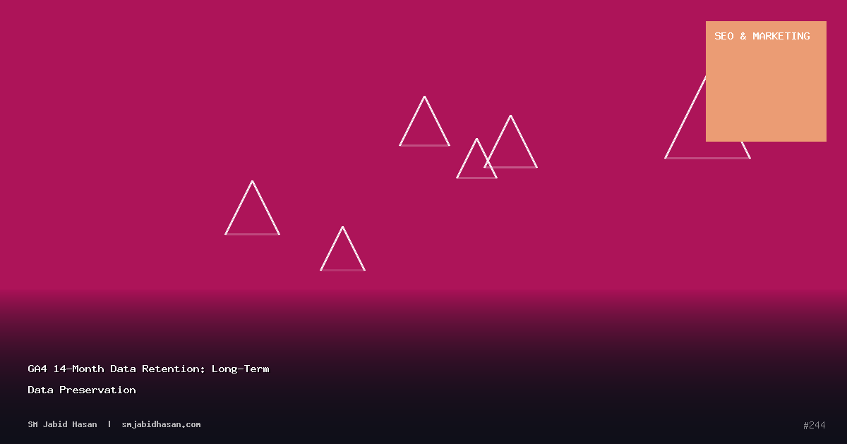 GA4 14-Month Data Retention: Long-Term Data Preservation