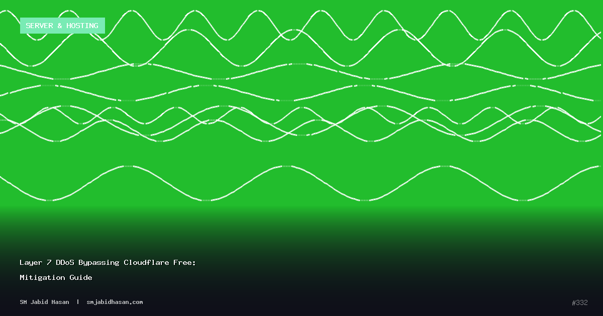 Layer 7 DDoS Bypassing Cloudflare Free: Mitigation Guide