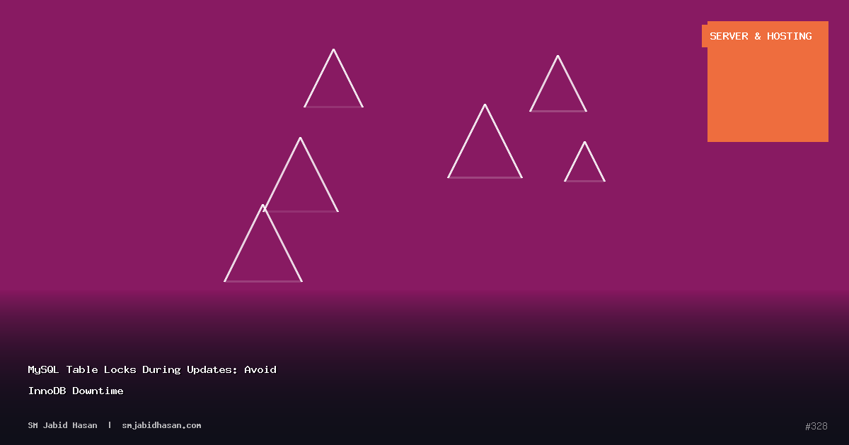 MySQL Table Locks During Updates: Avoid InnoDB Downtime