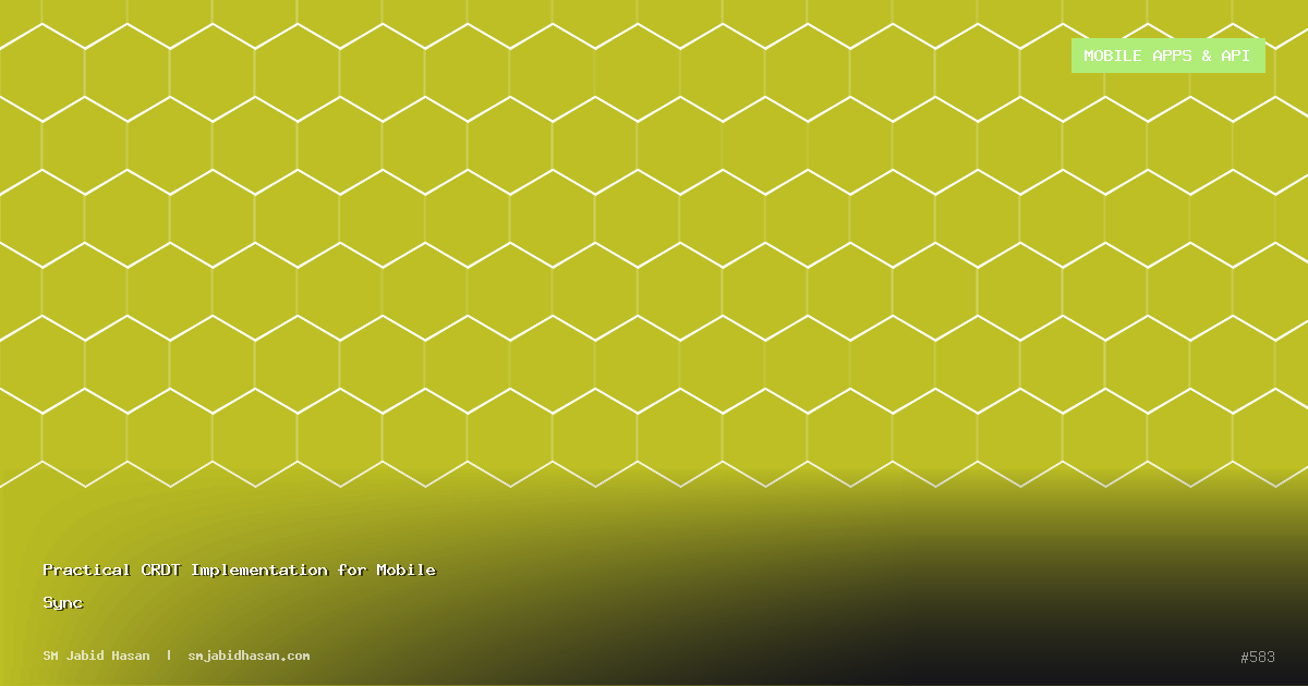 Practical CRDT Implementation for Mobile Sync