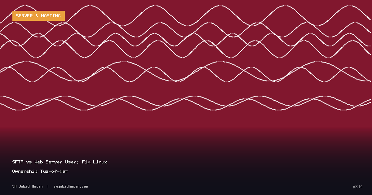 SFTP vs Web Server User: Fix Linux Ownership Tug-of-War