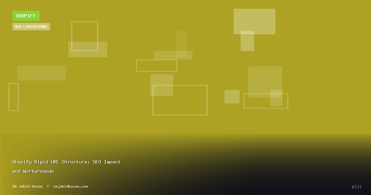 Shopify Rigid URL Structure: SEO Impact and Workarounds