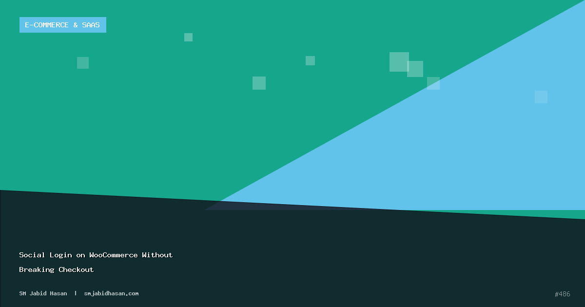 Social Login on WooCommerce Without Breaking Checkout